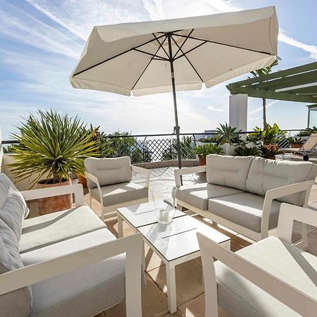Frontline Beach Penthouse In Mi Capricho Sitio de Calahonda Extérieur photo